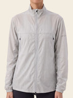 Zephyr Anti-UV Windbreaker — Pearl Grey — front